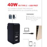 40W PD TYPEC+Dual USB port TC-063